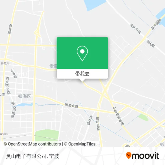 灵山电子有限公司地图