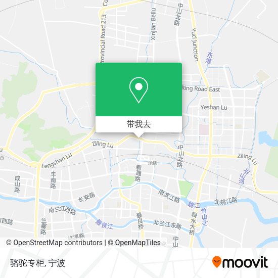 骆驼专柜地图