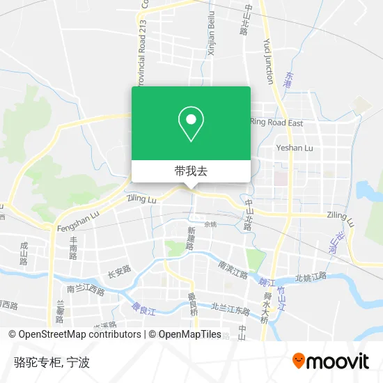 骆驼专柜地图