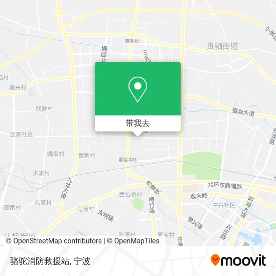 骆驼消防救援站地图
