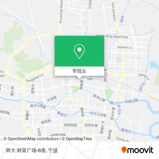 舜大·财富广场-B座地图