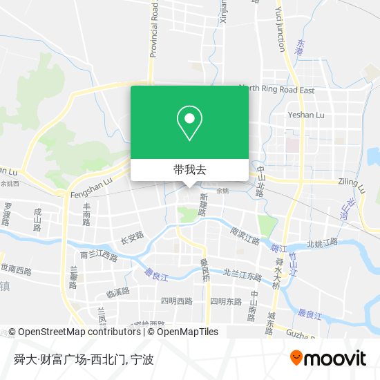 舜大·财富广场-西北门地图