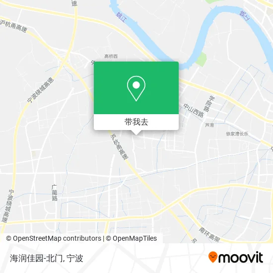 海润佳园-北门地图