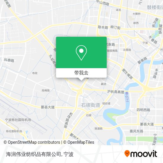 海润伟业纺织品有限公司地图