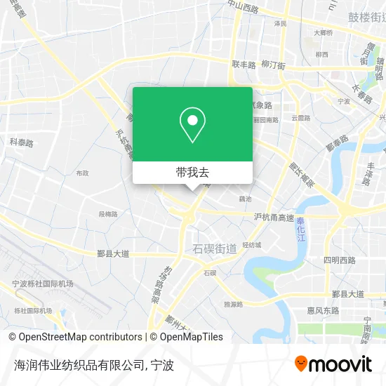 海润伟业纺织品有限公司地图