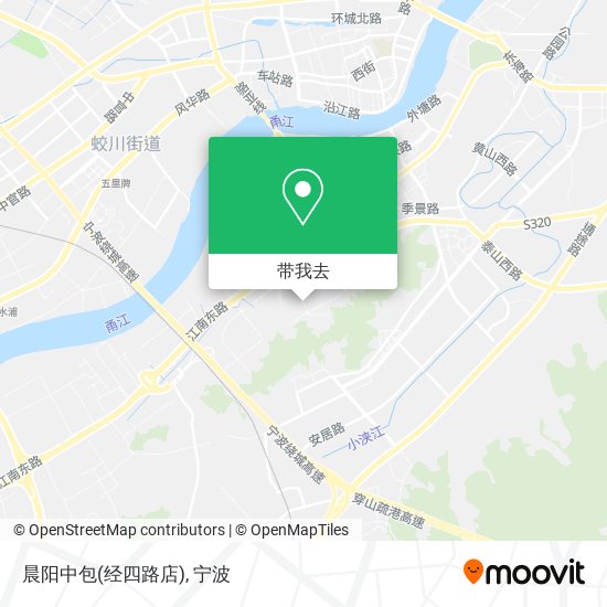 晨阳中包(经四路店)地图