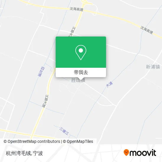 杭州湾毛绒地图