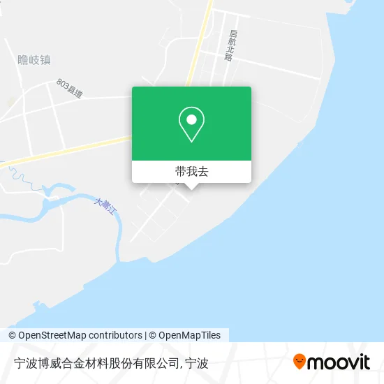 宁波博威合金材料股份有限公司地图