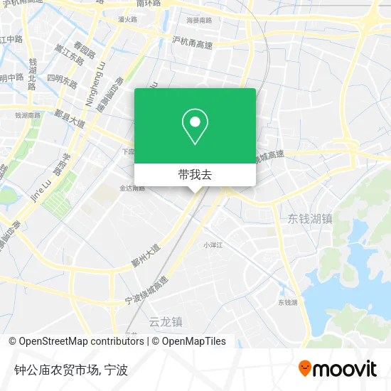 钟公庙农贸市场地图