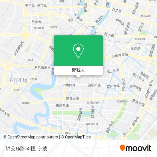 钟公庙路55幢地图