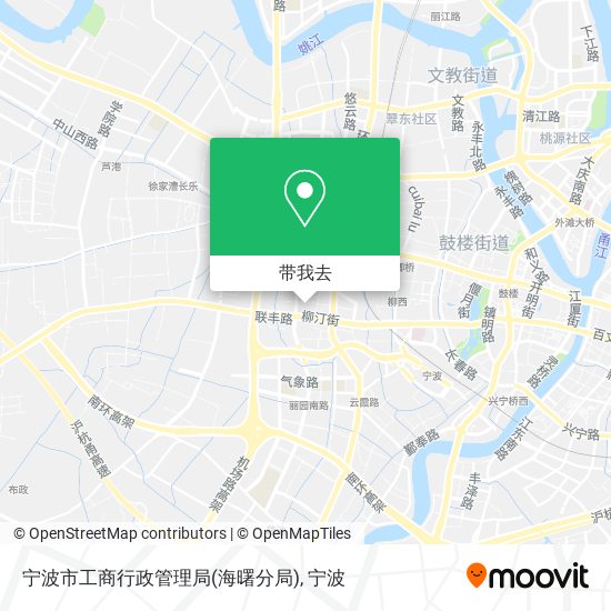 宁波市工商行政管理局(海曙分局)地图