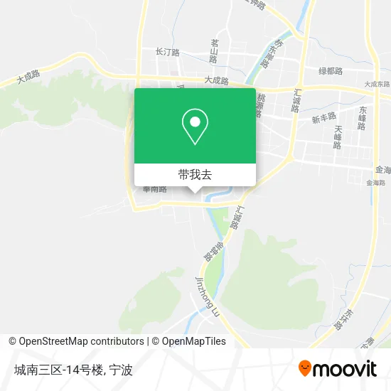 城南三区-14号楼地图