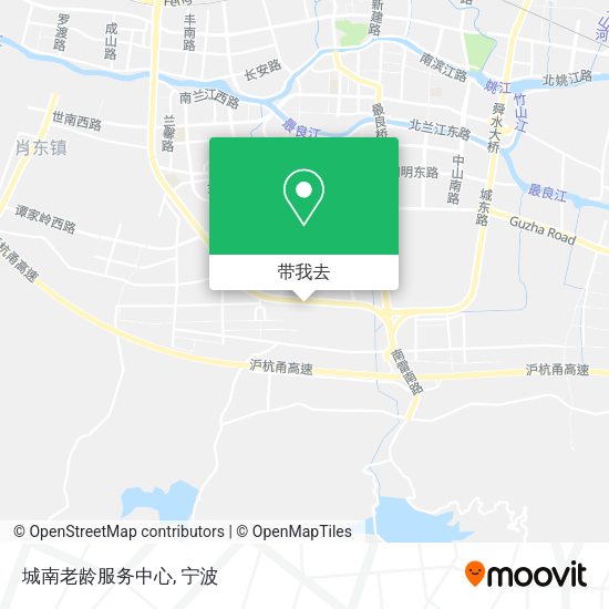 城南老龄服务中心地图