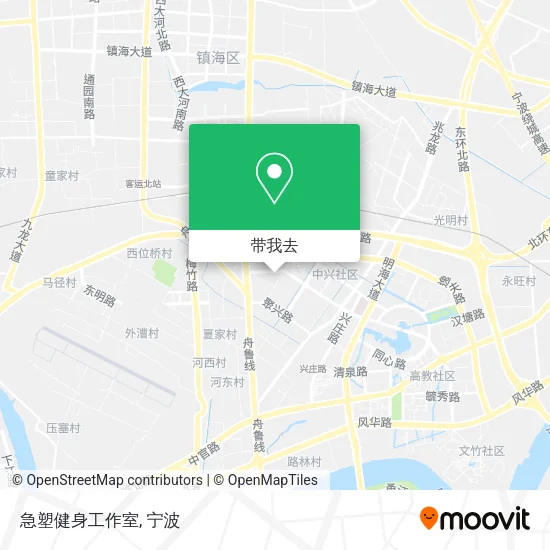 急塑健身工作室地图