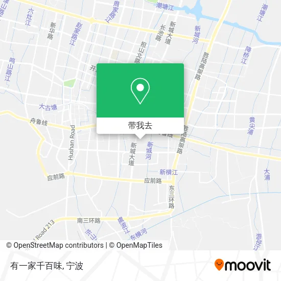 有一家千百味地图
