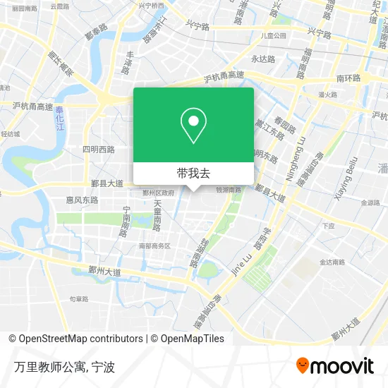 万里教师公寓地图