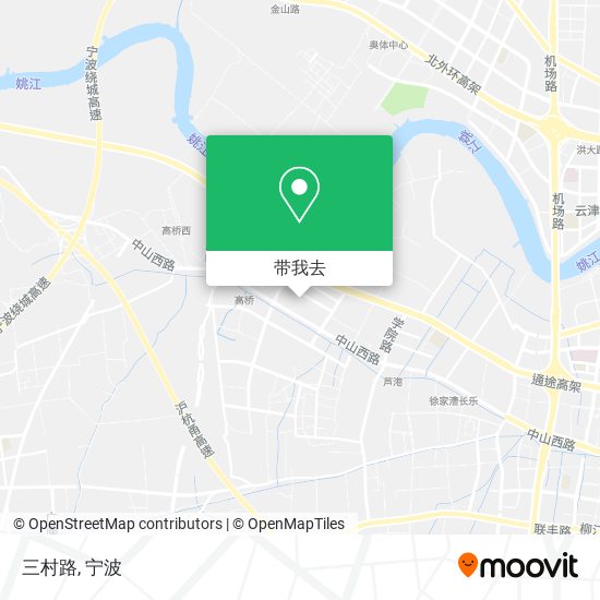 三村路地图
