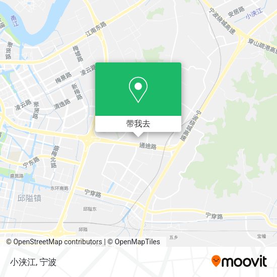 小浃江地图