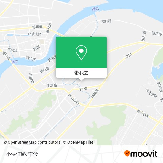 小浃江路地图