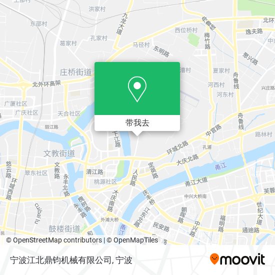 宁波江北鼎钧机械有限公司地图