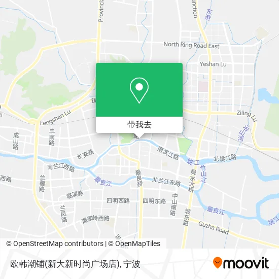 欧韩潮铺(新大新时尚广场店)地图