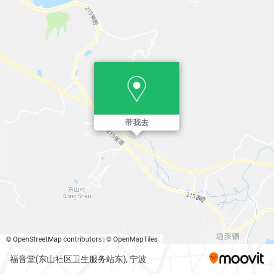 福音堂(东山社区卫生服务站东)地图