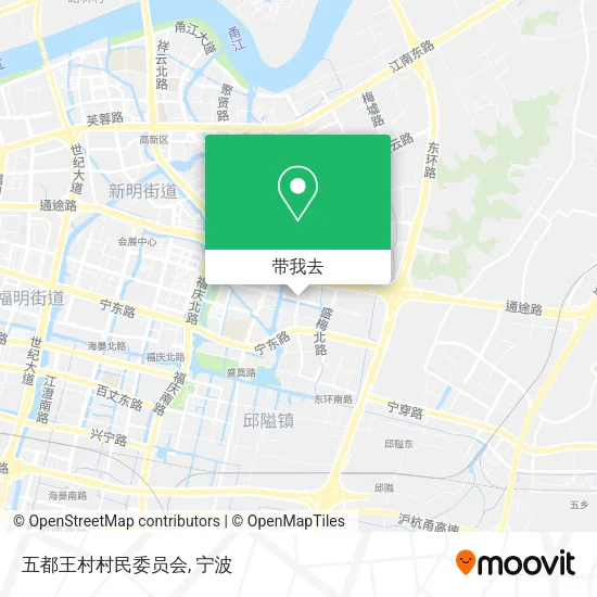 五都王村村民委员会地图