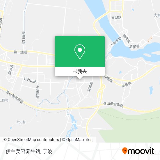 伊兰美容养生馆地图