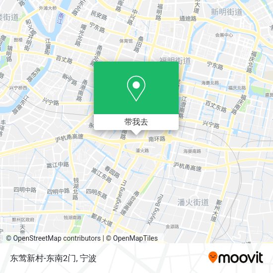东莺新村-东南2门地图