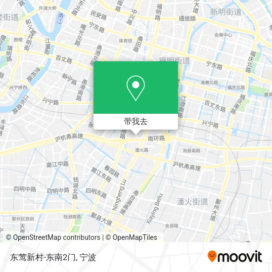 东莺新村-东南2门地图
