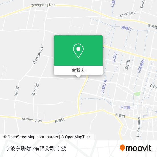 宁波东劲磁业有限公司地图