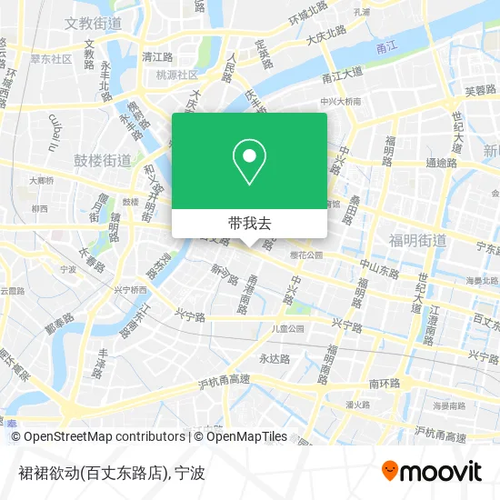裙裙欲动(百丈东路店)地图