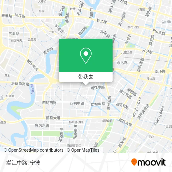 嵩江中路地图