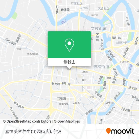 嘉恒美容养生(沁园街店)地图