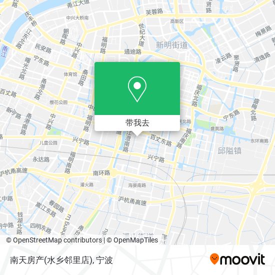 南天房产(水乡邻里店)地图
