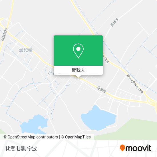 比意电器地图