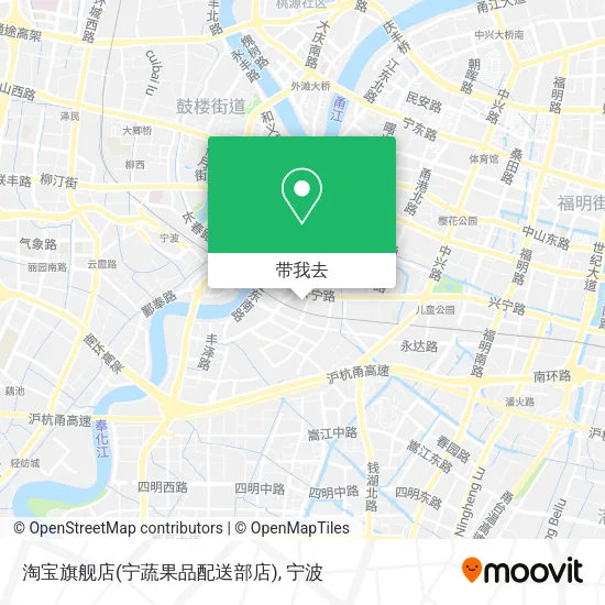 淘宝旗舰店(宁蔬果品配送部店)地图