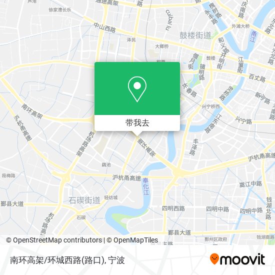 南环高架/环城西路(路口)地图