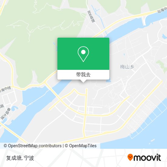 复成塘地图