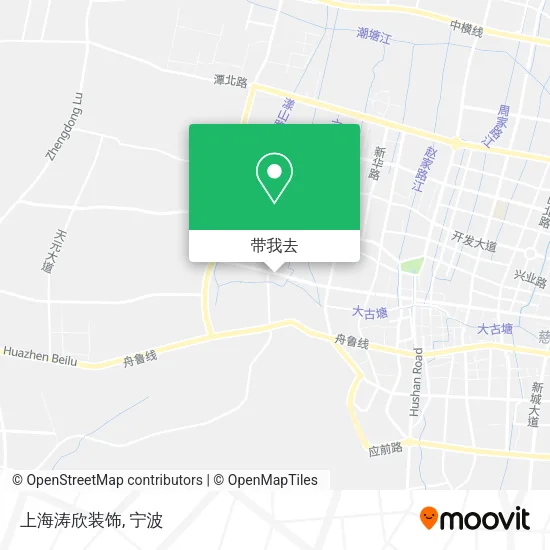 上海涛欣装饰地图