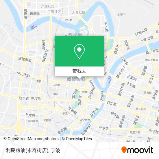 利民粮油(永寿街店)地图
