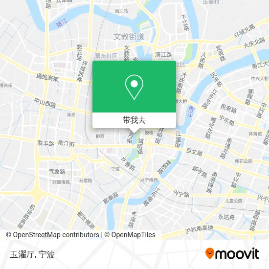 玉濯厅地图