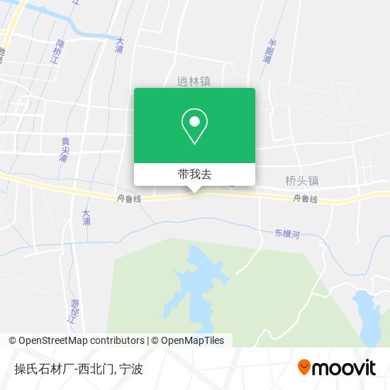 操氏石材厂-西北门地图