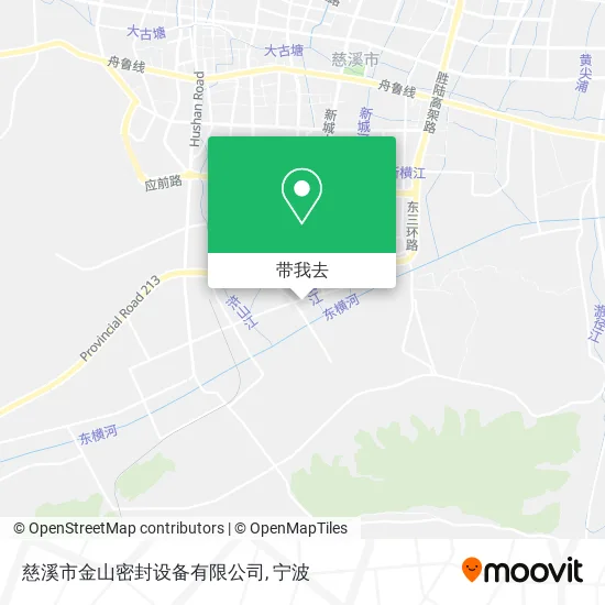 慈溪市金山密封设备有限公司地图