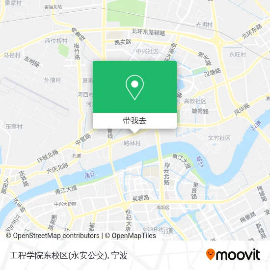 工程学院东校区(永安公交)地图