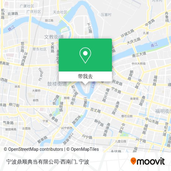 宁波鼎顺典当有限公司-西南门地图