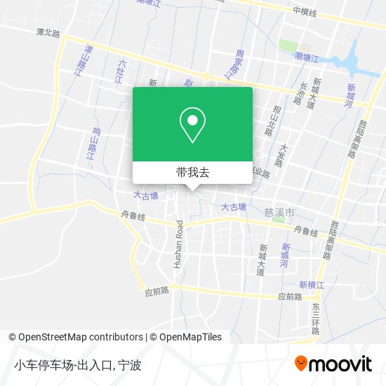 小车停车场-出入口地图