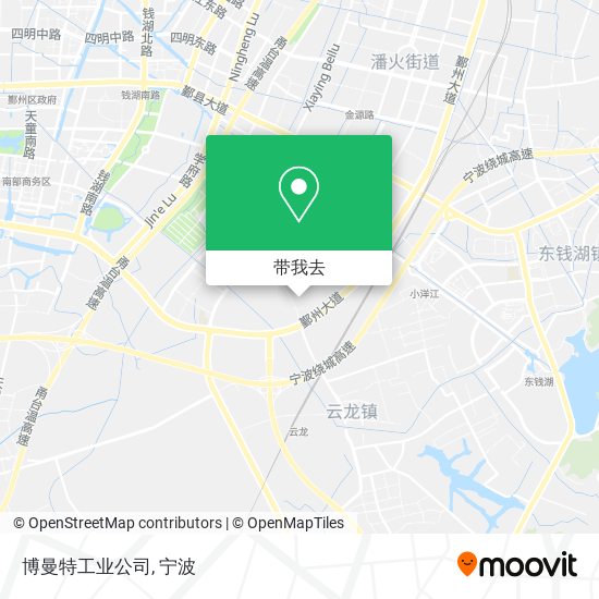 博曼特工业公司地图