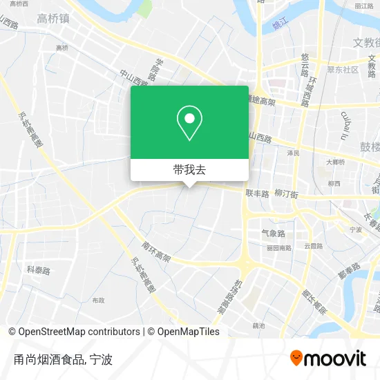 甬尚烟酒食品地图