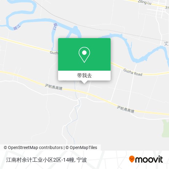 江南村余计工业小区2区-14幢地图